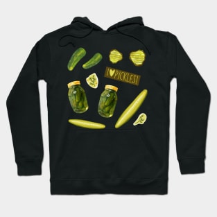 I Heart Pickles! Hoodie